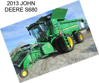 2013 JOHN DEERE S680