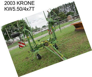 2003 KRONE KW5.50/4x7T
