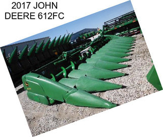 2017 JOHN DEERE 612FC