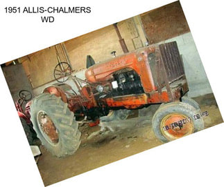 1951 ALLIS-CHALMERS WD