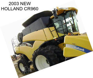 2003 NEW HOLLAND CR960