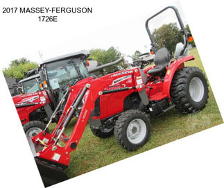 2017 MASSEY-FERGUSON 1726E