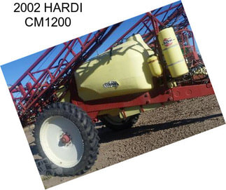 2002 HARDI CM1200