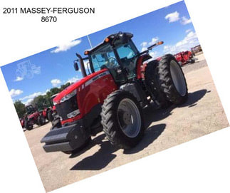 2011 MASSEY-FERGUSON 8670