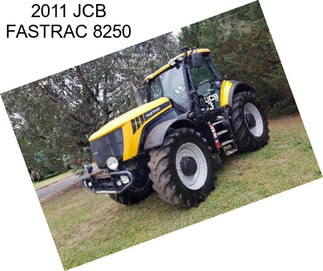 2011 JCB FASTRAC 8250