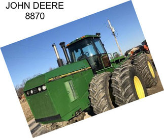 JOHN DEERE 8870