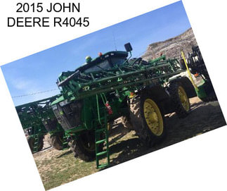 2015 JOHN DEERE R4045