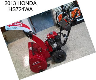 2013 HONDA HS724WA