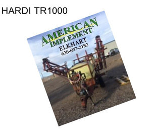 HARDI TR1000