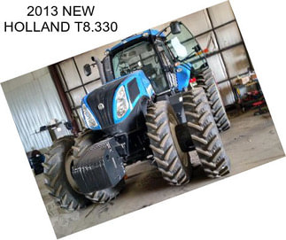 2013 NEW HOLLAND T8.330