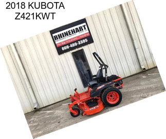 2018 KUBOTA Z421KWT