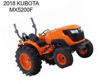 2018 KUBOTA MX5200F