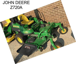 JOHN DEERE Z720A