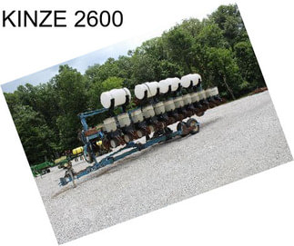 KINZE 2600