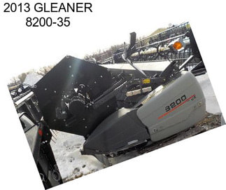 2013 GLEANER 8200-35