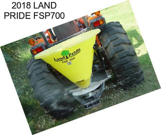 2018 LAND PRIDE FSP700