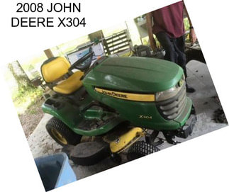 2008 JOHN DEERE X304