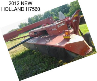 2012 NEW HOLLAND H7560