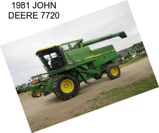 1981 JOHN DEERE 7720