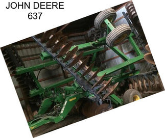 JOHN DEERE 637