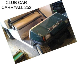 CLUB CAR CARRYALL 252