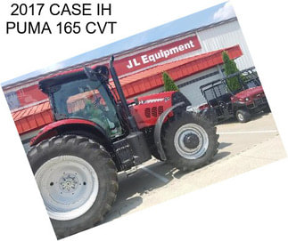 2017 CASE IH PUMA 165 CVT