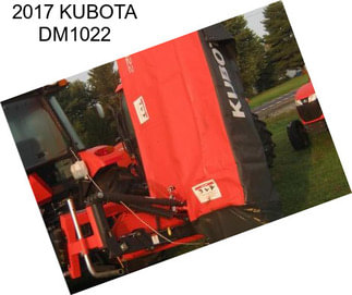 2017 KUBOTA DM1022