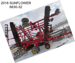 2016 SUNFLOWER 6630-32