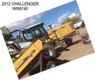 2012 CHALLENGER WR9740