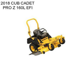 2018 CUB CADET PRO Z 160L EFI