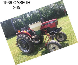 1989 CASE IH 265