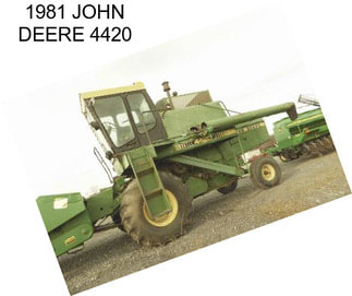 1981 JOHN DEERE 4420