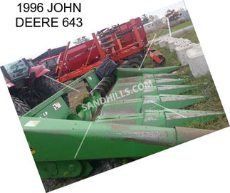 1996 JOHN DEERE 643