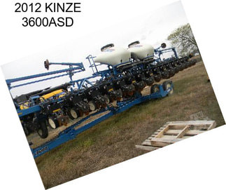 2012 KINZE 3600ASD