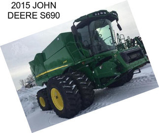 2015 JOHN DEERE S690