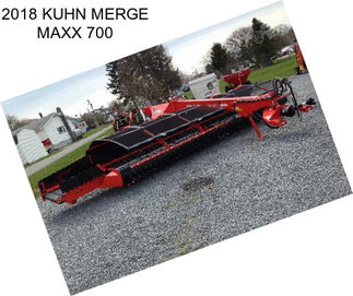 2018 KUHN MERGE MAXX 700