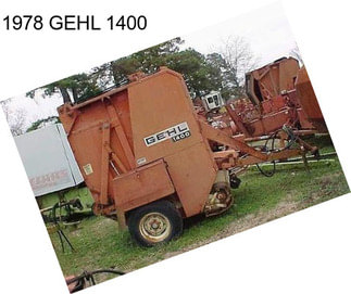 1978 GEHL 1400