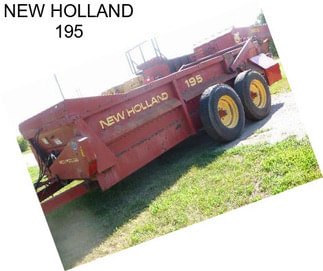 NEW HOLLAND 195