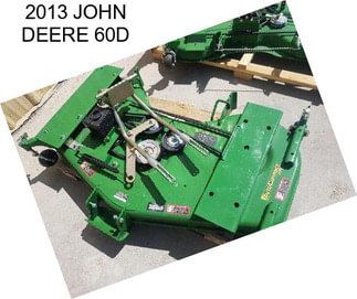 2013 JOHN DEERE 60D