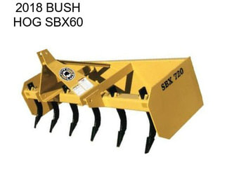 2018 BUSH HOG SBX60
