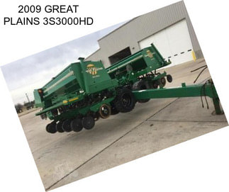 2009 GREAT PLAINS 3S3000HD