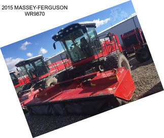 2015 MASSEY-FERGUSON WR9870