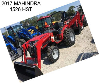 2017 MAHINDRA 1526 HST