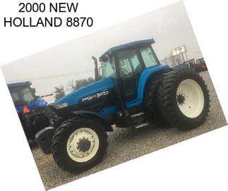 2000 NEW HOLLAND 8870