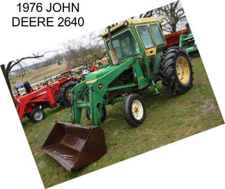 1976 JOHN DEERE 2640