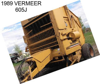 1989 VERMEER 605J