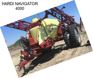 HARDI NAVIGATOR 4000