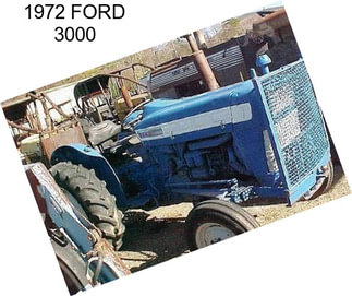 1972 FORD 3000