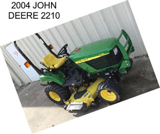 2004 JOHN DEERE 2210