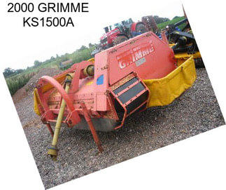 2000 GRIMME KS1500A
